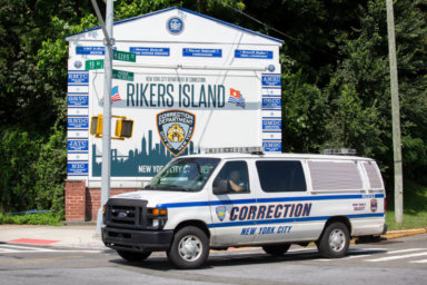 Rikers Island.