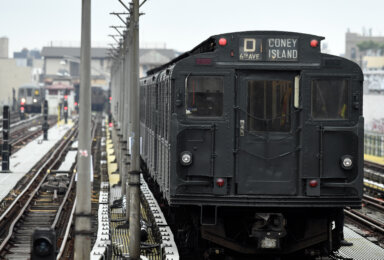MTA Parade of Trains in Coney Island, Brooklyn