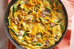 Asparagus and Prosciutto Frittata