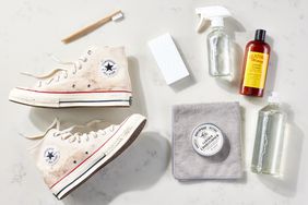 supplies for cleaning converse shoes