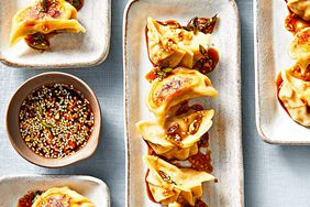 pan fried chicken gyoza