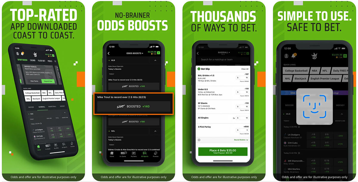 DraftKings Sportsbook NY Mobile App, App Store (iPhone)