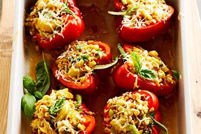 Farro-Stuffed Peppers