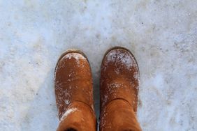 UGG boots in snow