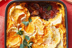 mushroom sweet potato moussaka