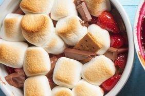 Strawberry Smores Cobbler