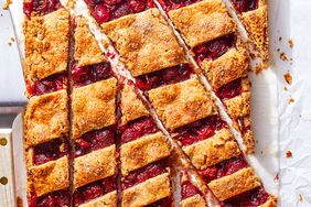 Sweet and Sour Cherry Slab Pie