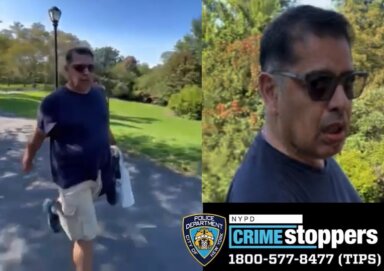 Brute who beat woman with baton in Central Park
