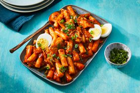 Tteokbokki spicy rice cakes