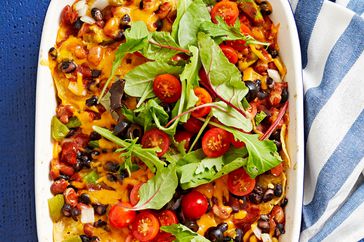 Two-Bean Enchilada Casserole