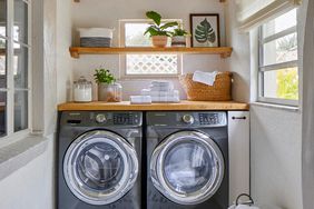 view of remodeled laundry room