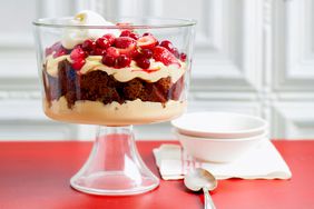 White Chocolate-Gingerbread Trifle